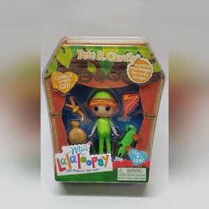 MINI LALALOOPSY Doll Pete R. CanFly Peter Pan Boy Figure Set New Sealed MIB 2011